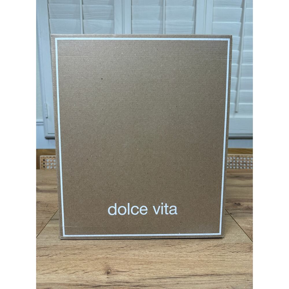 Dolce Vita Torey Boots Chestnut Suede Size 8 NIB Tiered Fringe Western Inspired - Picture 16 of 16